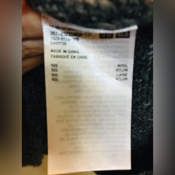 JW Anderson Grey Oversized Warm Sweater - Picture 5 of 5